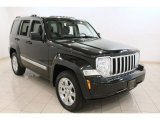 2008 Brilliant Black Crystal Pearl Jeep Liberty Limited 4x4 #71063123