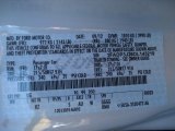 2013 Focus Color Code for White Platinum - Color Code: UG