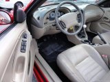 1999 Ford Mustang SVT Cobra Convertible Medium Parchment Interior