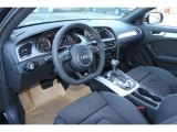 2013 Audi A4 2.0T quattro Sedan Black Interior