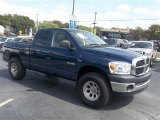 2008 Patriot Blue Pearl Dodge Ram 1500 SLT Quad Cab 4x4 #71132091