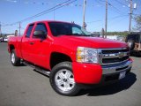 2010 Victory Red Chevrolet Silverado 1500 LT Extended Cab 4x4 #71132396