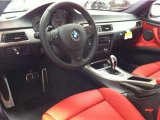 2013 BMW 3 Series 335is Coupe Coral Red/Black Interior