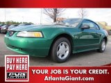 2000 Electric Green Metallic Ford Mustang V6 Coupe #71132601