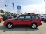 2003 Cayenne Red Pearl Subaru Forester 2.5 XS #71132574