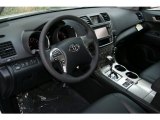 2013 Toyota Highlander SE 4WD Black Interior