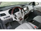 2013 Toyota Sienna Limited AWD Light Gray Interior
