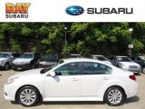 2010 Satin White Pearl Subaru Legacy 3.6R Premium Sedan #71194013