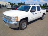 2012 Summit White Chevrolet Silverado 1500 LT Crew Cab #71222492