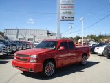 2003 Victory Red Chevrolet Silverado 1500 SS Extended Cab AWD #71227356