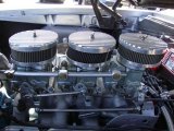 1966 Pontiac GTO Hardtop 389 cid OHV 16-Valve Tri-Power V8 Engine