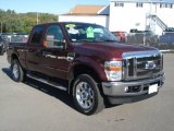 2009 Royal Red Metallic Ford F250 Super Duty XLT Crew Cab 4x4 #71227728