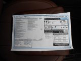 2013 Volkswagen Touareg VR6 FSI Lux 4XMotion Window Sticker