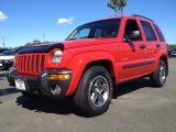 2004 Flame Red Jeep Liberty Sport 4x4 #71227672