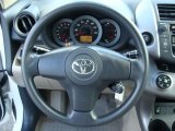 2007 Toyota RAV4 V6 4WD Steering Wheel