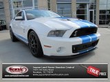 2010 Performance White Ford Mustang Shelby GT500 Coupe #71227654