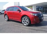 2013 Ruby Red Ford Edge Sport AWD #71275047