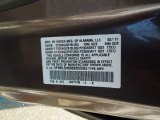 2011 Odyssey Color Code for Smoky Topaz Metallic - Color Code: NH777M