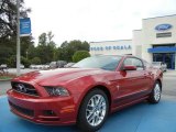 2013 Red Candy Metallic Ford Mustang V6 Premium Coupe #71275000