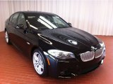 2013 BMW 5 Series 550i xDrive Sedan Front 3/4 View