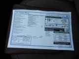 2013 Volkswagen Touareg VR6 FSI Lux 4XMotion Window Sticker