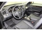 2013 BMW X3 xDrive 28i Black Interior