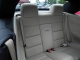 2008 Volkswagen Eos VR6 Rear Seat
