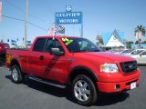 2006 Bright Red Ford F150 FX4 SuperCab 4x4 #663737