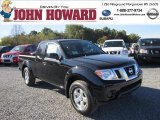 2012 Super Black Nissan Frontier SV V6 King Cab 4x4 #71275456