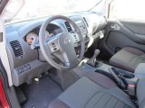 2012 Nissan Frontier Pro-4X Crew Cab 4x4 Pro 4X Graphite/Red Interior