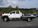 2008 Dodge Ram 5500 HD Laramie Quad Cab 4x4 Flat Bed