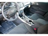 2013 Honda Accord LX Sedan Black Interior