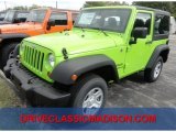 2013 Gecko Green Jeep Wrangler Sport 4x4 #71275378