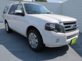 2013 White Platinum Tri-Coat Ford Expedition Limited #71337338