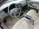 2005 Hyundai Sonata GLS V6 Beige Interior