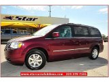 2009 Deep Crimson Crystal Pearl Chrysler Town & Country Touring #71337491