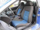 2001 Mercury Cougar V6 Midnight Black/Blue Interior