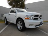 2012 Bright White Dodge Ram 1500 Express Regular Cab #71337692