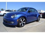 2013 Reef Blue Metallic Volkswagen Beetle Turbo #71337440