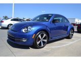 2013 Reef Blue Metallic Volkswagen Beetle Turbo #71337437