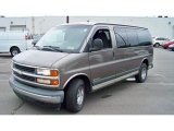 2001 Light Pewter Metallic Chevrolet Express 1500 LS Passenger Van #71337203