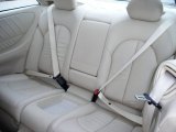 2008 Mercedes-Benz CLK 350 Coupe Rear Seat