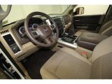 2010 Dodge Ram 1500 TRX4 Quad Cab 4x4 Light Pebble Beige/Bark Brown Interior