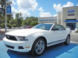 2012 Performance White Ford Mustang V6 Premium Convertible #71383626