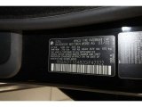 2002 BMW 5 Series 525i Sedan Info Tag