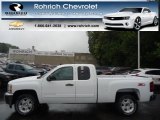 2013 Summit White Chevrolet Silverado 1500 LT Extended Cab 4x4 #71384172