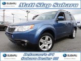 2009 Newport Blue Pearl Subaru Forester 2.5 X Limited #71383899