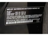 2012 5 Series Color Code for Black Sapphire Metallic - Color Code: 475