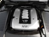 2007 Infiniti M 45 Sedan 4.5 Liter DOHC 32-Valve VVT V8 Engine