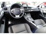 2012 Lexus CT 200h Hybrid Premium Black Interior